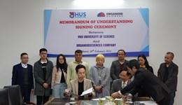 Trường Đại học Khoa học Tự nhiên ký kết hợp tác với Công ty Organoid Sciences (Hàn Quốc) 