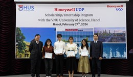Lễ trao Học bổng và Thực tập Honeywell dành cho sinh viên Khoa Hoá học lần thứ 8