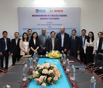 Trường Đại học Khoa học Tự nhiên ký kết thỏa thuận hợp tác với Công ty TNHH Bosch Global Software Technologies Việt Nam