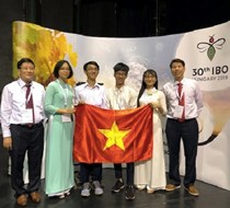 Học sinh Trường THPT Chuyên Khoa học Tự nhiên đạt Huy chương Đồng Olympic Sinh học quốc tế 2019