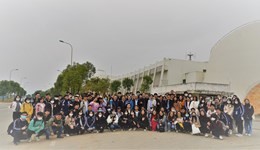 Chuyến tham quan thú vị của sinh viên chương trình Cử nhân Khoa học Tài năng tại Trung tâm Vũ trụ Việt Nam