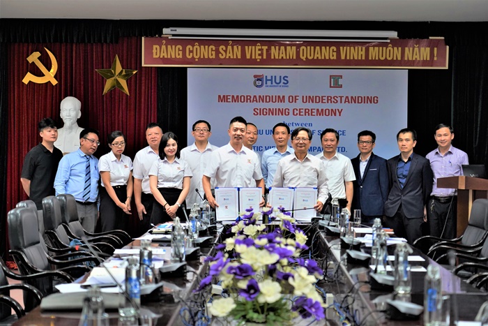 Trường Đại học Khoa học Tự nhiên ký kết biên bản ghi nhớ hợp tác cùng Công ty CTIC Vietnam
