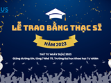 THÔNG TIN VỀ LỄ TRAO BẰNG THẠC SĨ NĂM 2023