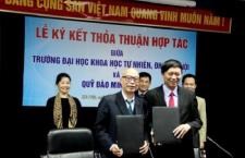 Quỹ Đào Minh Quang hỗ trợ học bổng khuyến khích học sinh, sinh viên Trường ĐHKHTN vượt khó học tập và nghiên cứu khoa học