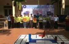 Đội DIY-HUS đạt giải Nhì cuộc thi Robotcon 2016